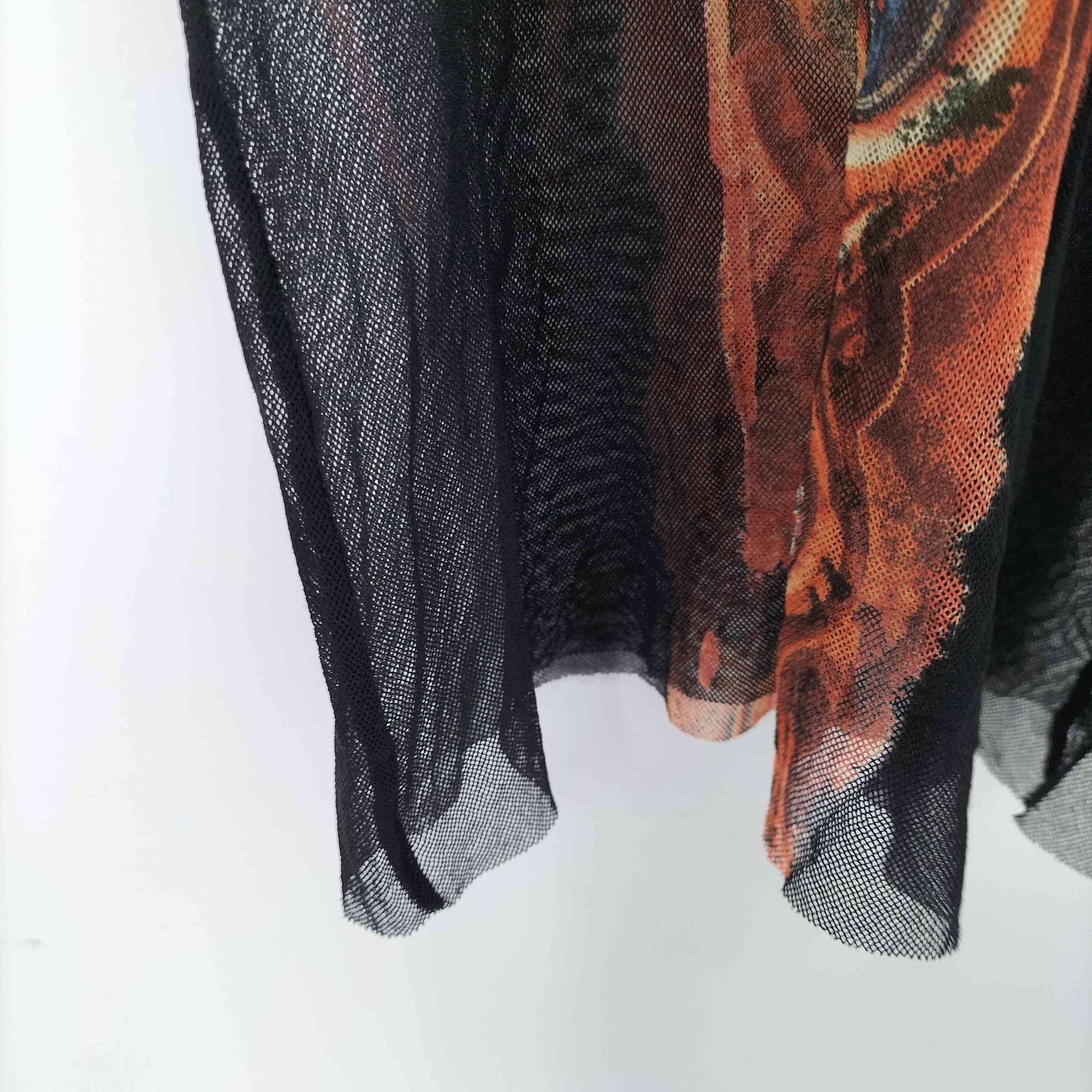 ジャンポールゴルチエ パワーネット セカンドスキン ニット 切り替え 十字架 ジャンポールゴルチエ パワーネット セカンドスキン ニット