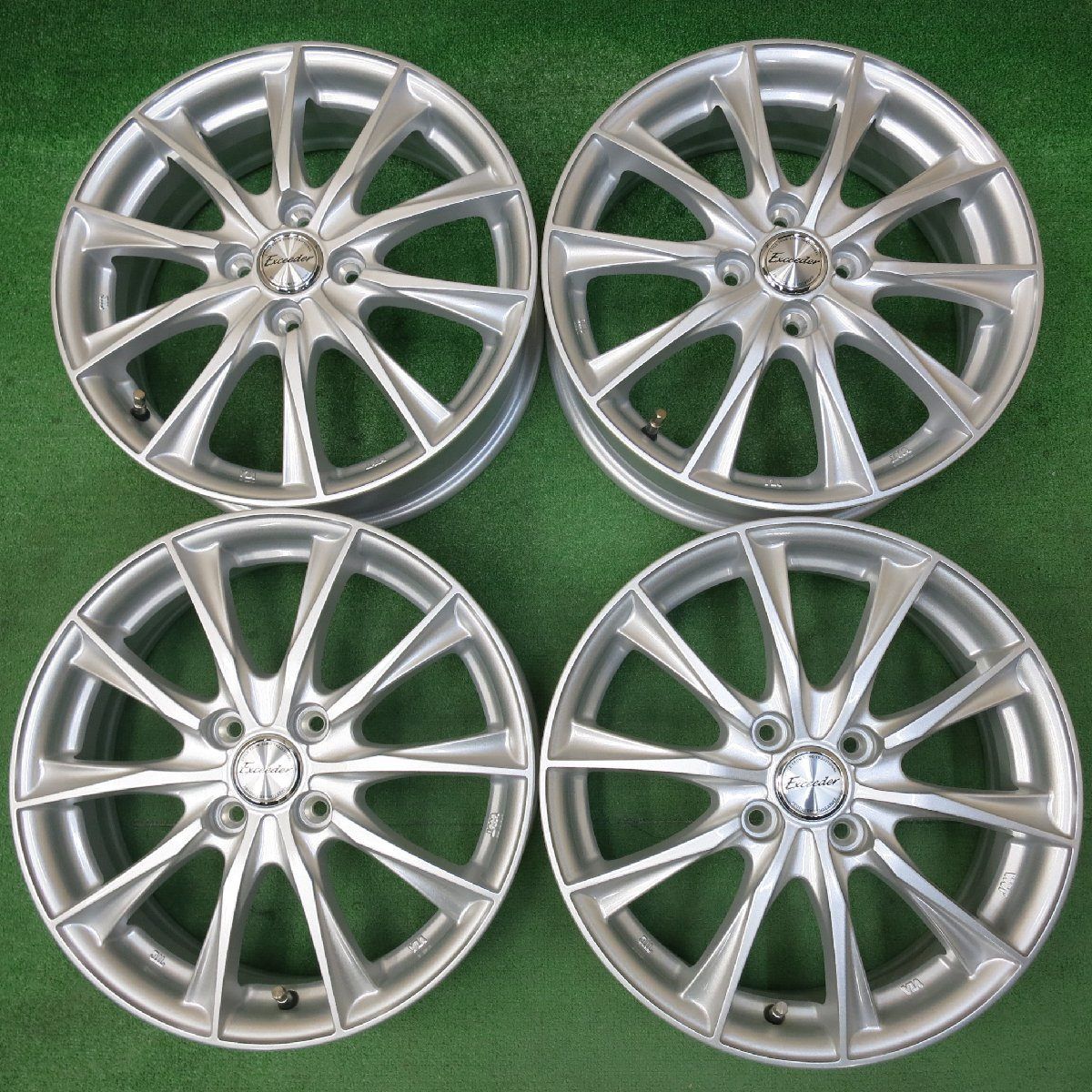 * * プリウス等 Exceeder HOT STUFF エクシーダー E06 ホットスタッフ ホイール 16×5.5J PCD100|4H 3042907ヒホ