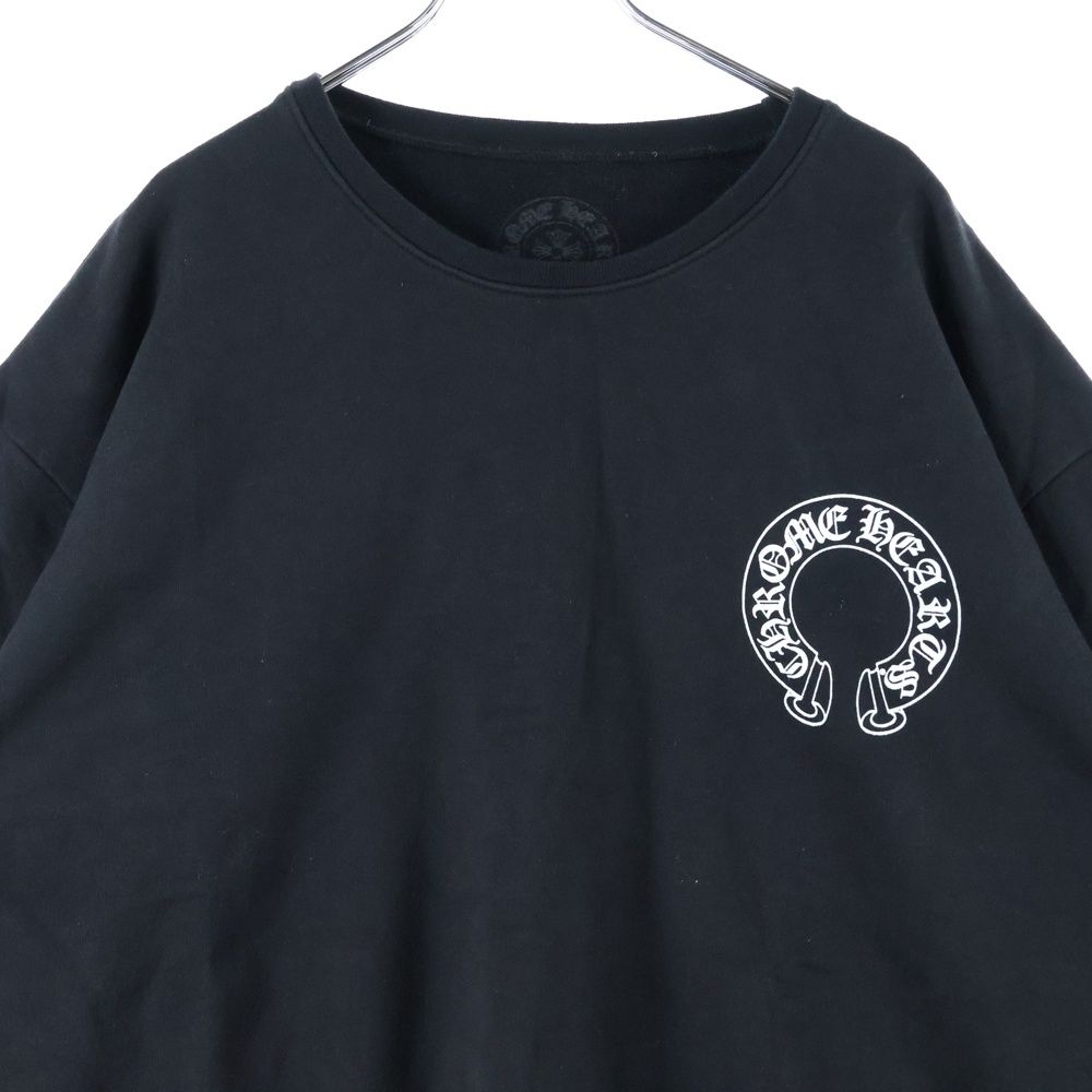 Chrome Hearts クロムハーツ ホースシュー スウェット ブラック L CHROME HEARTS クロムハーツ Horseshoe L/S Sweatshirt ホース