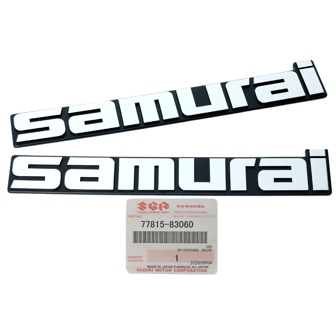 2枚組 純正スズキ ジムニー海外サムライJA11 / JA71 SAMURAI