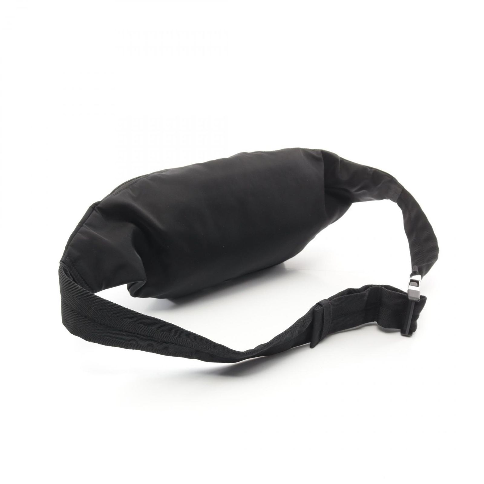 プラダ ボディバッグ 2VZ013 ブラック ナイロン レザー 中古 斜め掛け