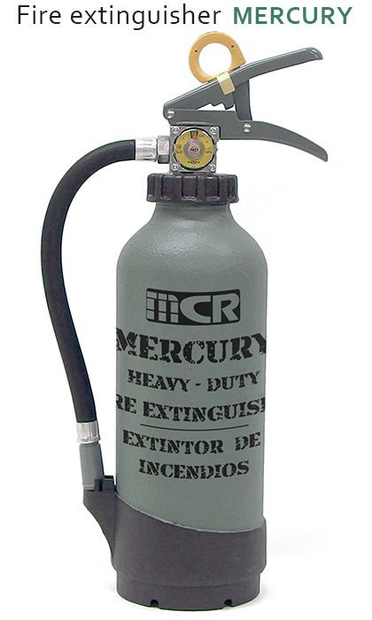 マーキュリー 消火器（グリーン）緑 MERCURY 防災 火災 設備 かっこいい - メルカリ