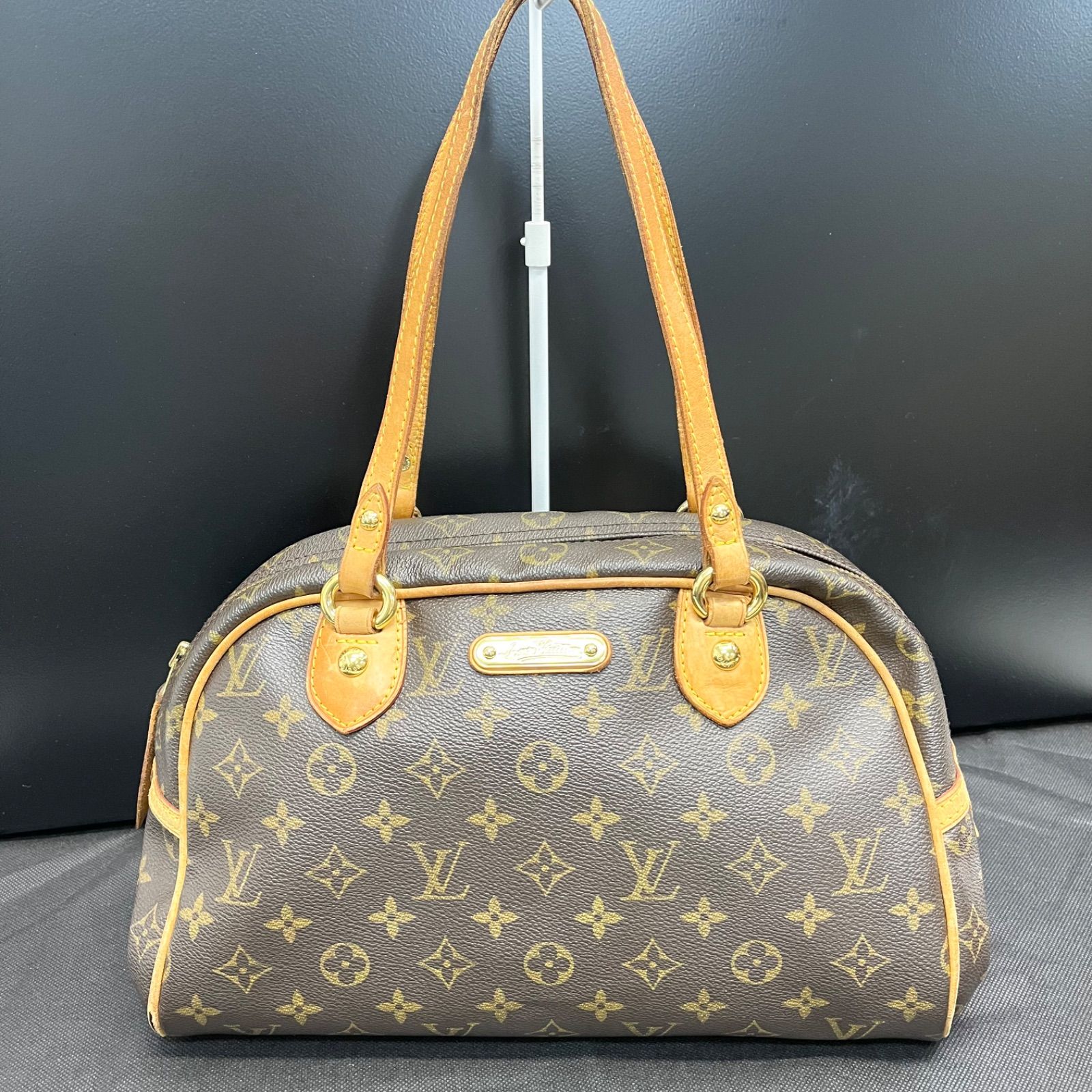 LOUIS VUITTON(モノグラム)モントルグイユPMショルダーバッグ