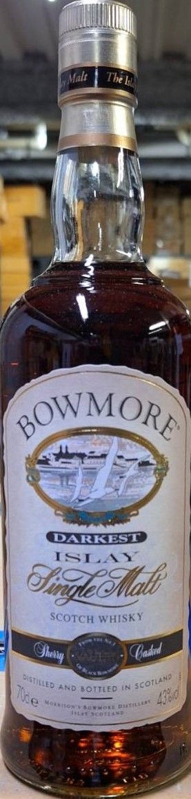 ボウモア ダーケスト シェリーカスク（カモメラベル） 43% 700ml 箱付