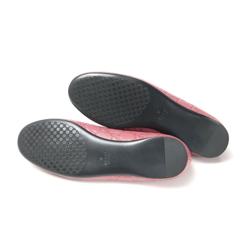 GUCCI　シマ　バレエシューズ　38.5 パープル 2118900016163-1.jpg