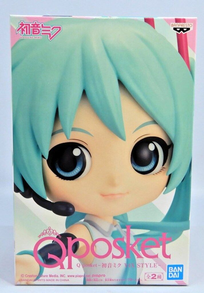 BANDAI SPIRITS Q posket 初音ミク V4X STYLE 初音ミク (右手前