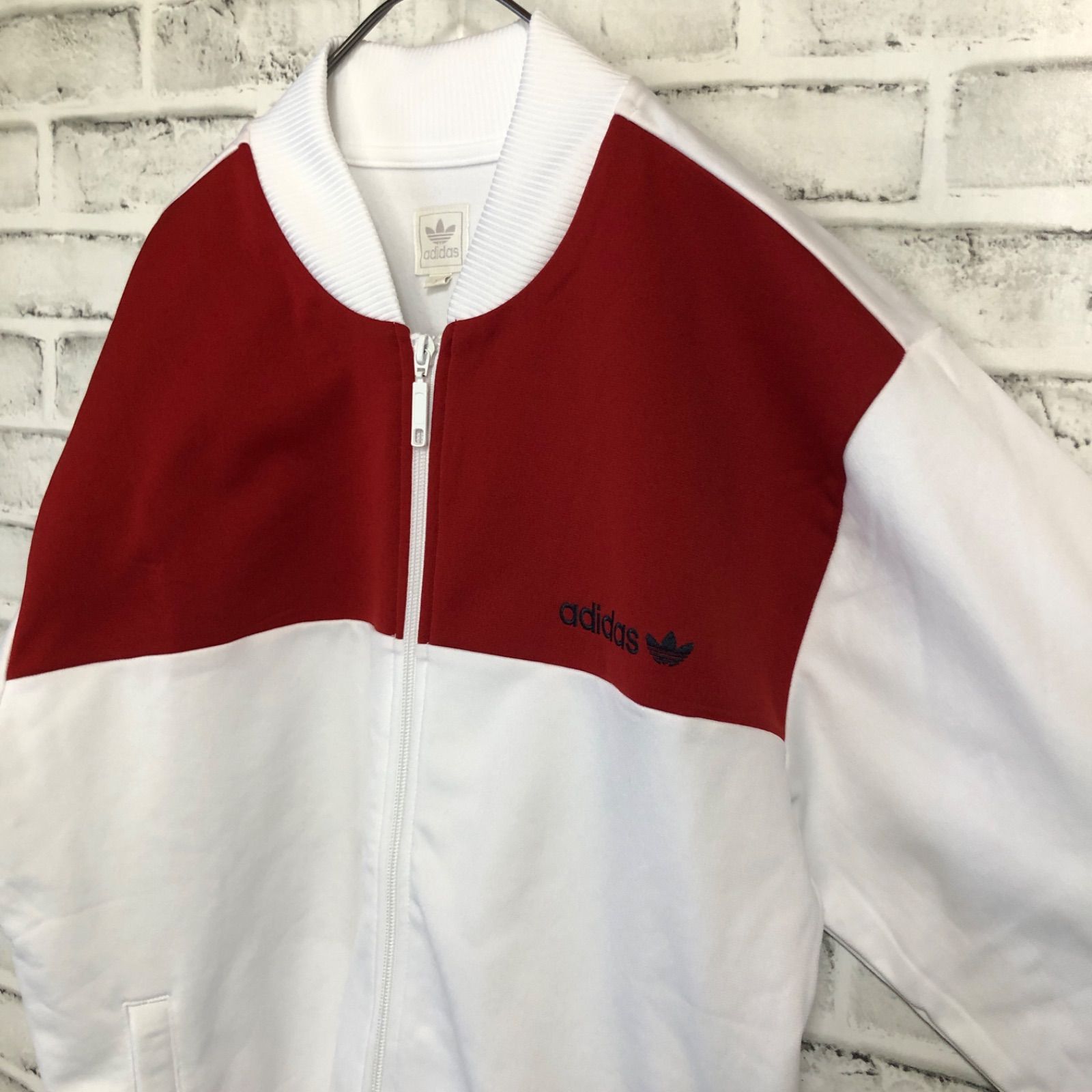 90s】adidasトラックジャケットジャージビンテージ刺繍ペルー　PERU