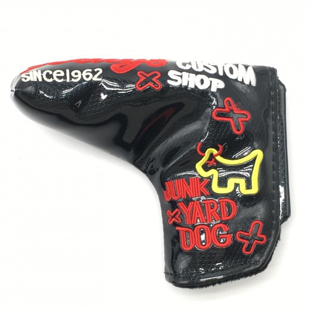 超美品】スコッティキャメロン パターカバー 黒×レッド JUNK 超美品】スコッティキャメロン パターカバー 黒×レッド JUNK