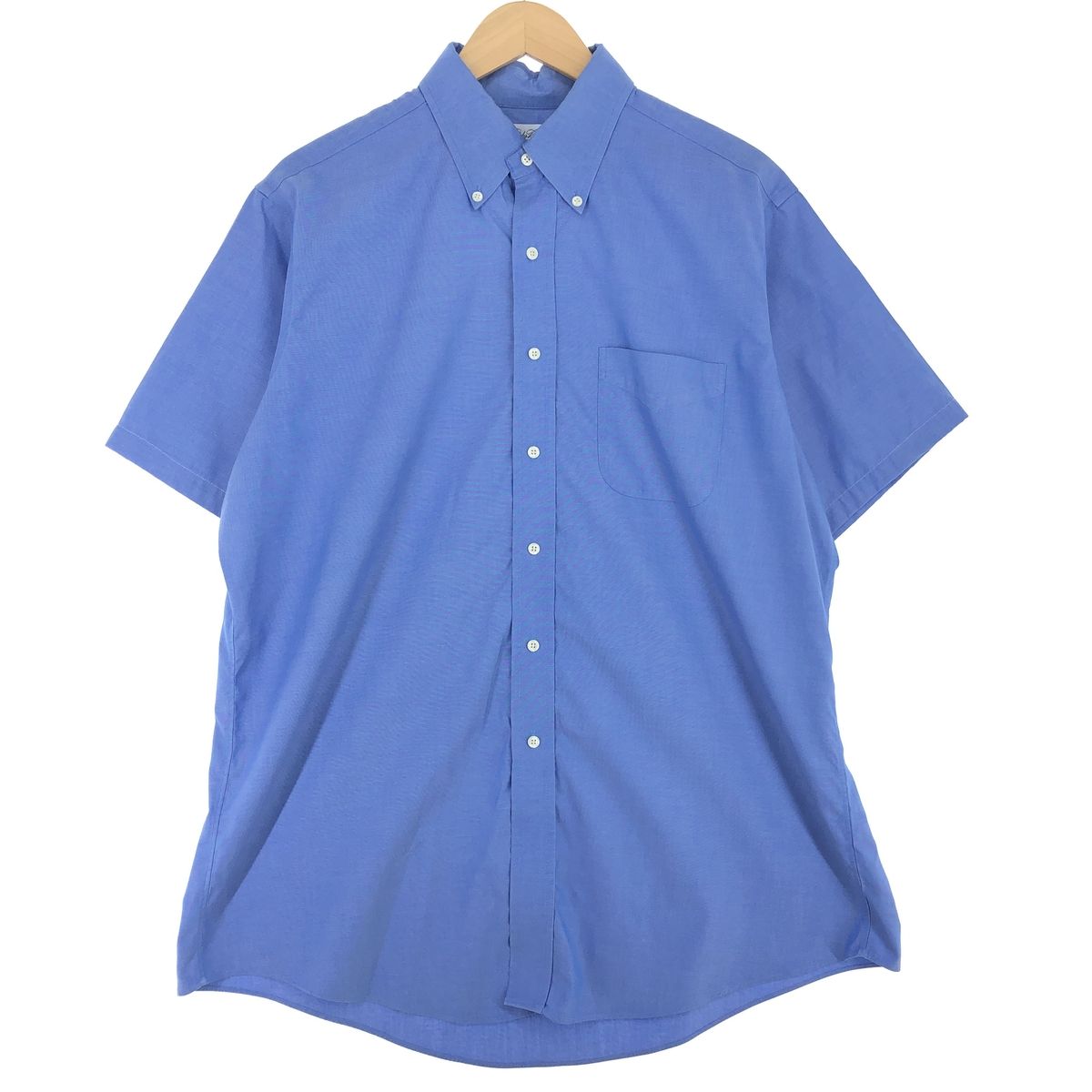 古着 ブルックスブラザーズ Brooks Brothers Est.1818 半袖 ボタンダウンシャツ メンズL/eaa445168