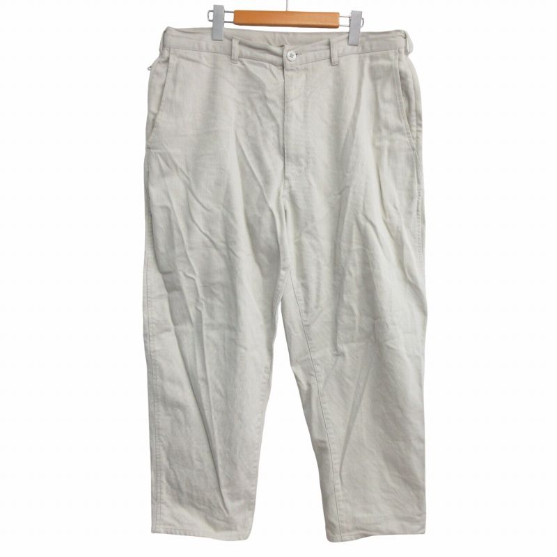 ビームス BEAMS エスエスズィー SSZ 22SS NELSON PANTS OYSTER 22S-SK051 イージーパンツ コットン L