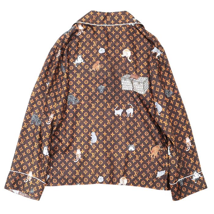 美品】LOUIS VUITTON ルイ・ヴィトン シャツ パジャマ 2019SS キャット  