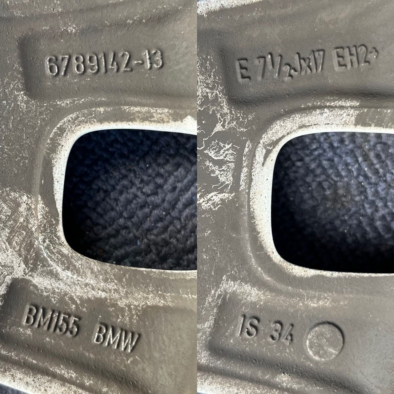 BMW X1 E84 純正 17インチ ホイール4本 7.5J +34 PCD120 ハブ径約73 No 