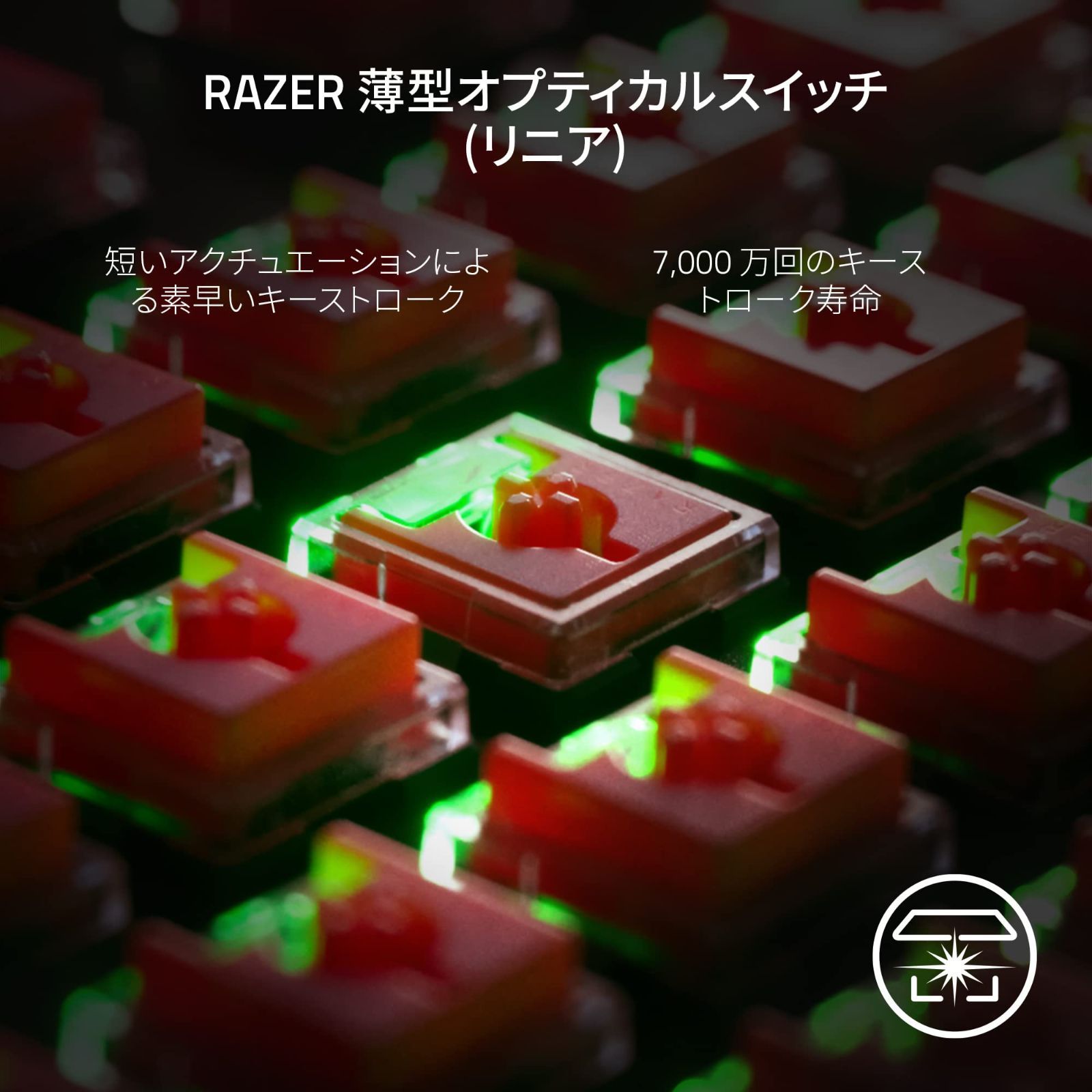 Razer レイザー DeathStalker V2 Pro Tenkeyles