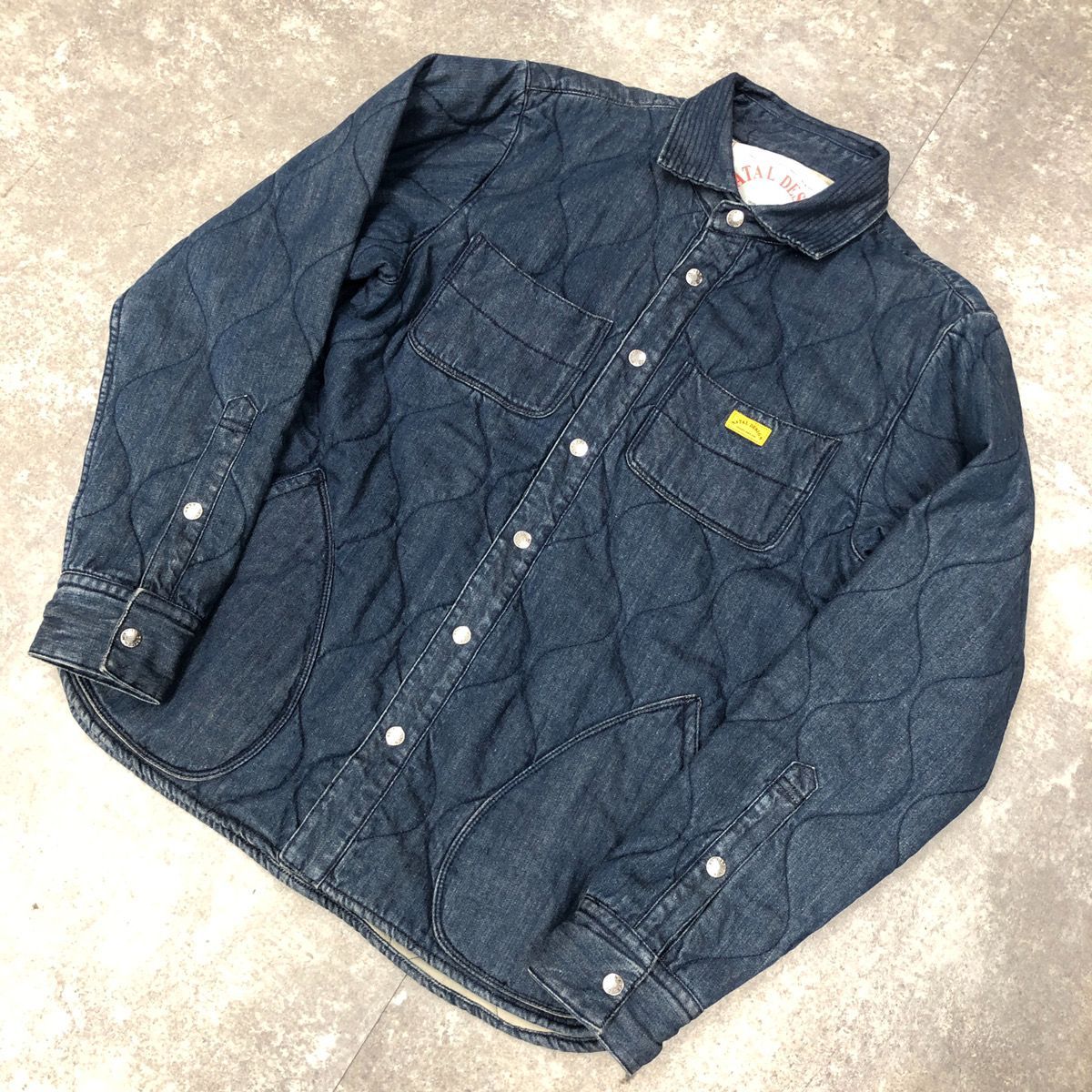 即完品 NATAL DESIGN ネイタルデザイン キルティング デニム