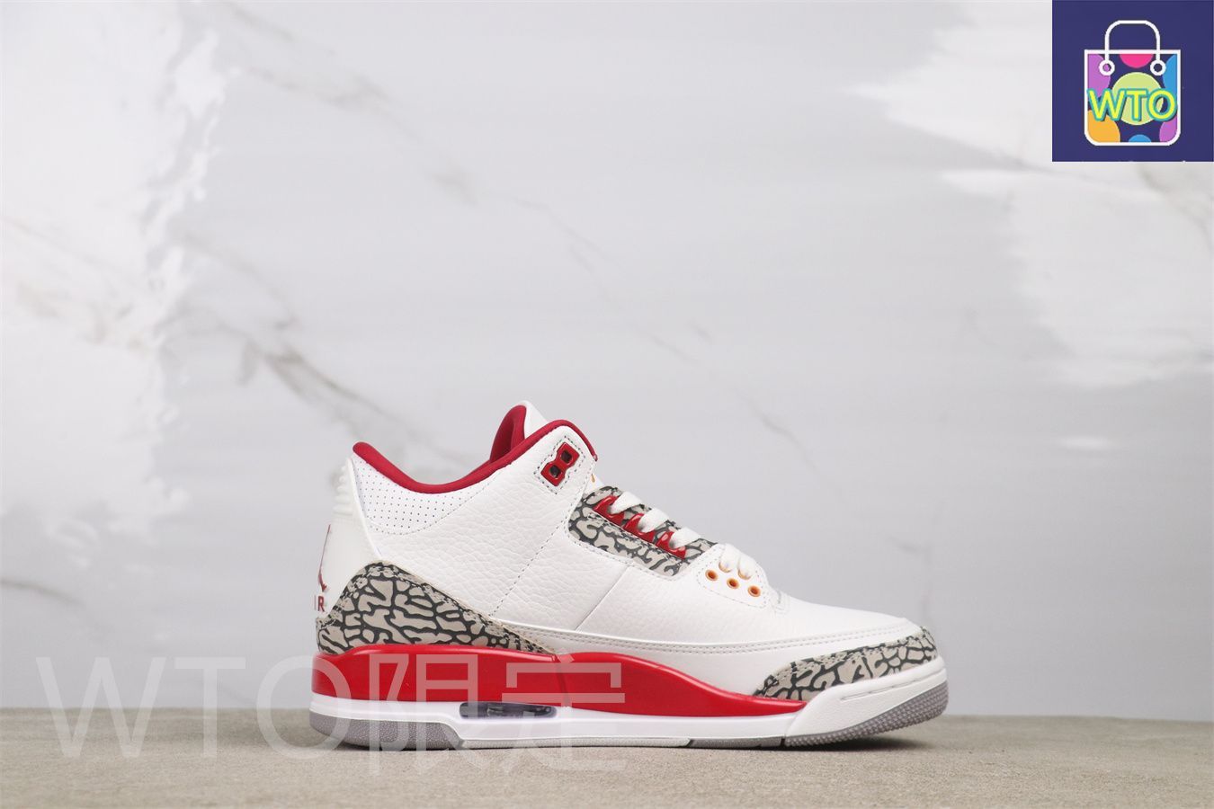 今日 Air Jordan CT8532-126 ニューホワイト - レッド-WTO輸入