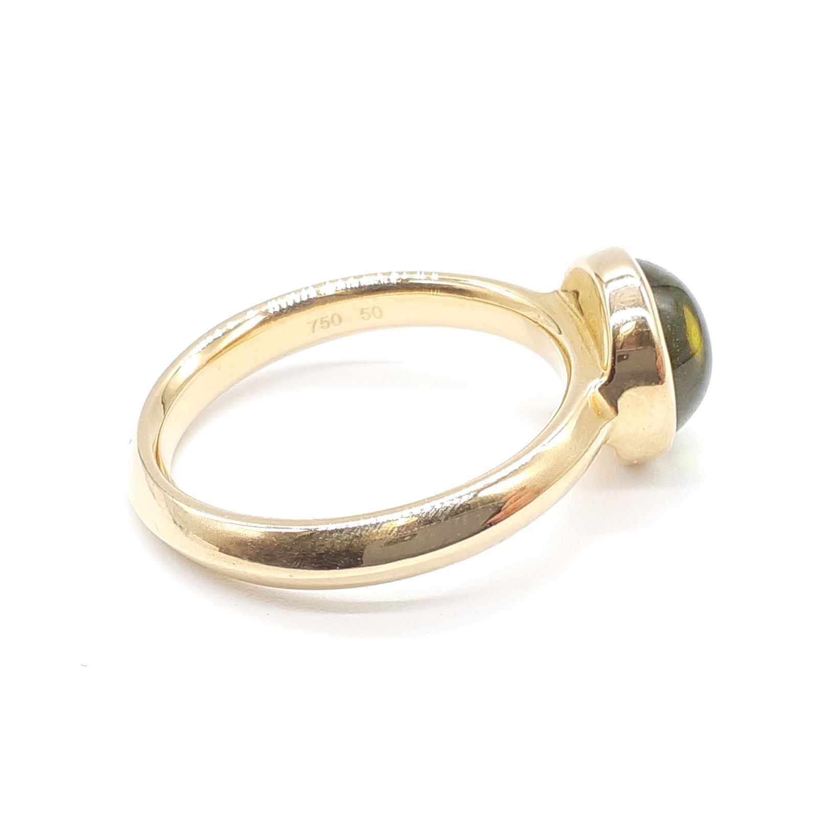 GEORG JENSEN ジョージジェンセン K18 ムーンライズ ペリドット