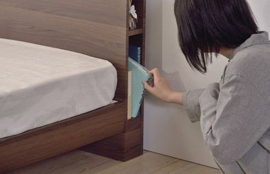 シングル 2口コンセント付