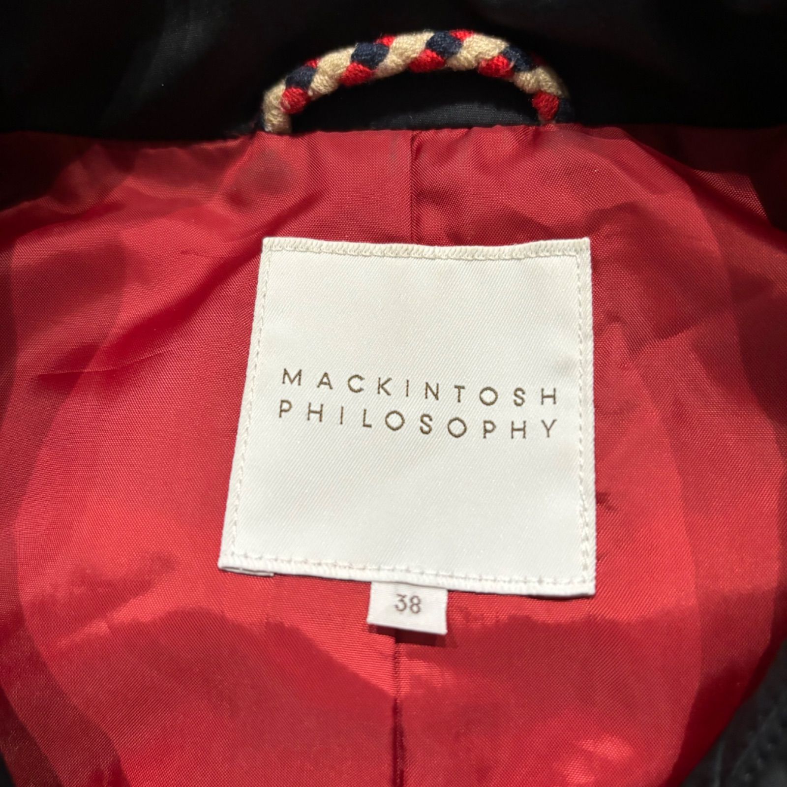 MACKINTOSH PHILOSOPHY マッキントッシュフィロソフィー　キルティングジャケット  　アウター　マッキントッシュ　38 濃紺　ネイビー