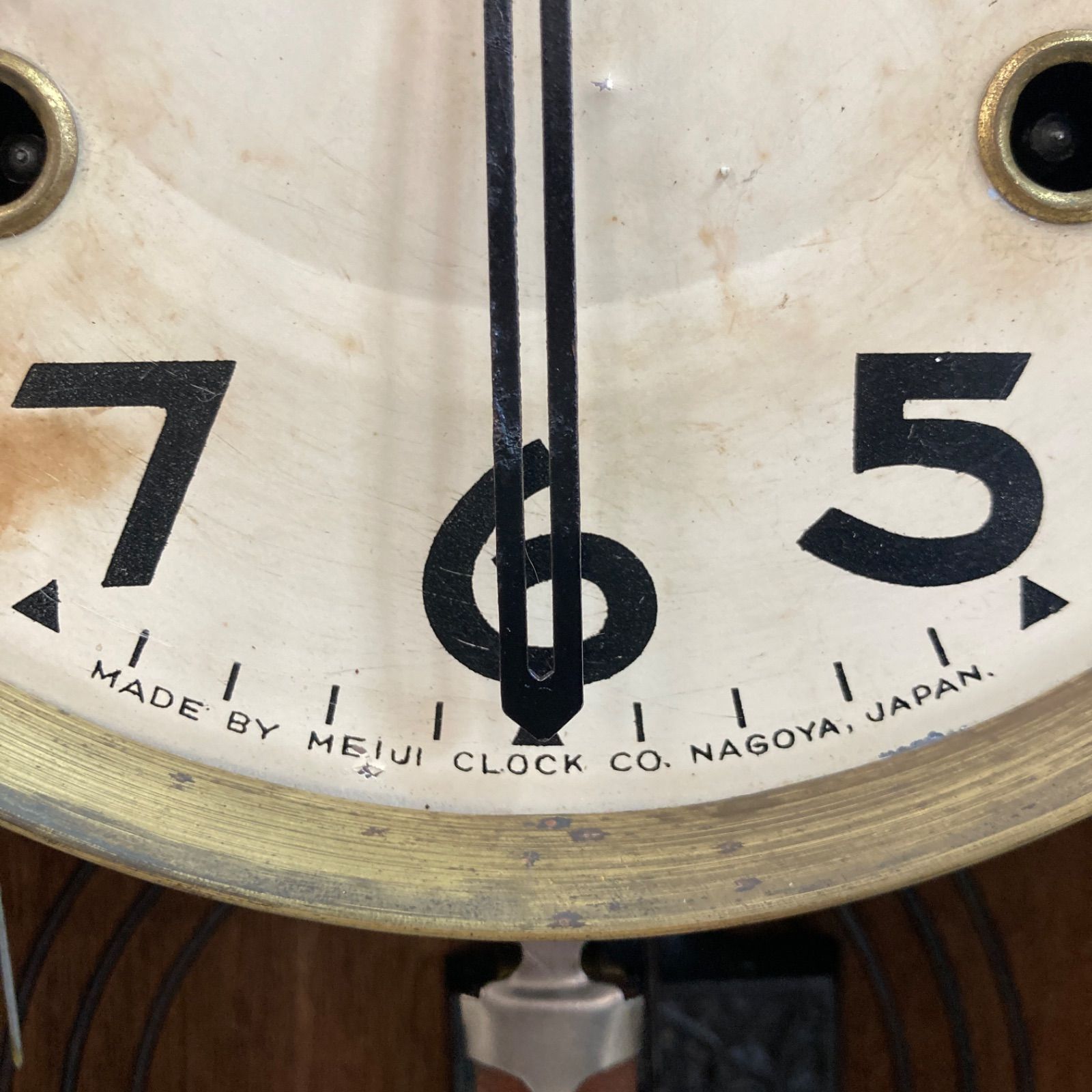 動作品 振り子時計 柱時計 アンティーク 昭和レトロ 掛け時計 レトロ