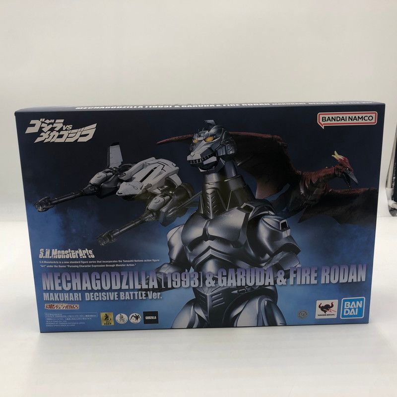 S.H.MonsterArts ゴジラVSメカゴジラ メカゴジラ 1993 ＆ガルーダ＆ファイヤーラドン 幕張決戦Ver. 魂ウェブ商店 044-251004-ns-3-tei