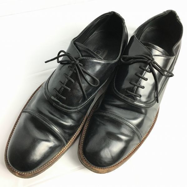 試着交換OK！TOD'S トッズ【size10 28.5〈黒/BLACK】イタリア製 内羽根
