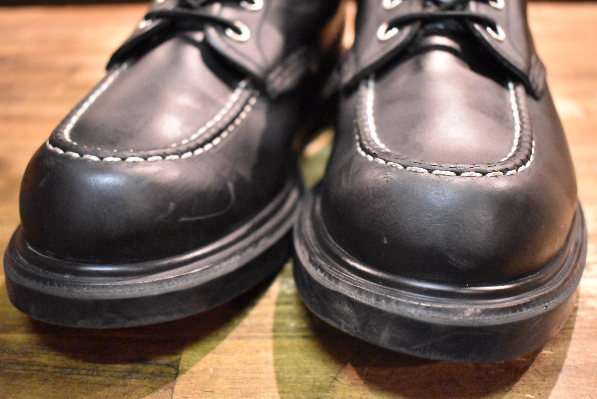 べびーページ 10E 良品 15年】レッドウィング 8133 スーパーソール 黒 ブラック