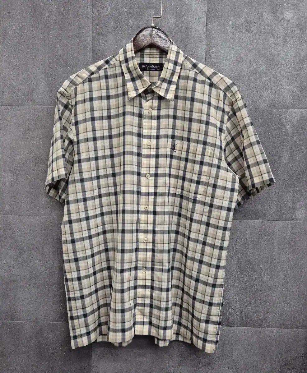 YVES SAINT LAURENT(イヴ・サンローラン) チェック シャツ 100 YVES SAINT LAURENT(イヴ・サンローラン) チェック シャツ 100