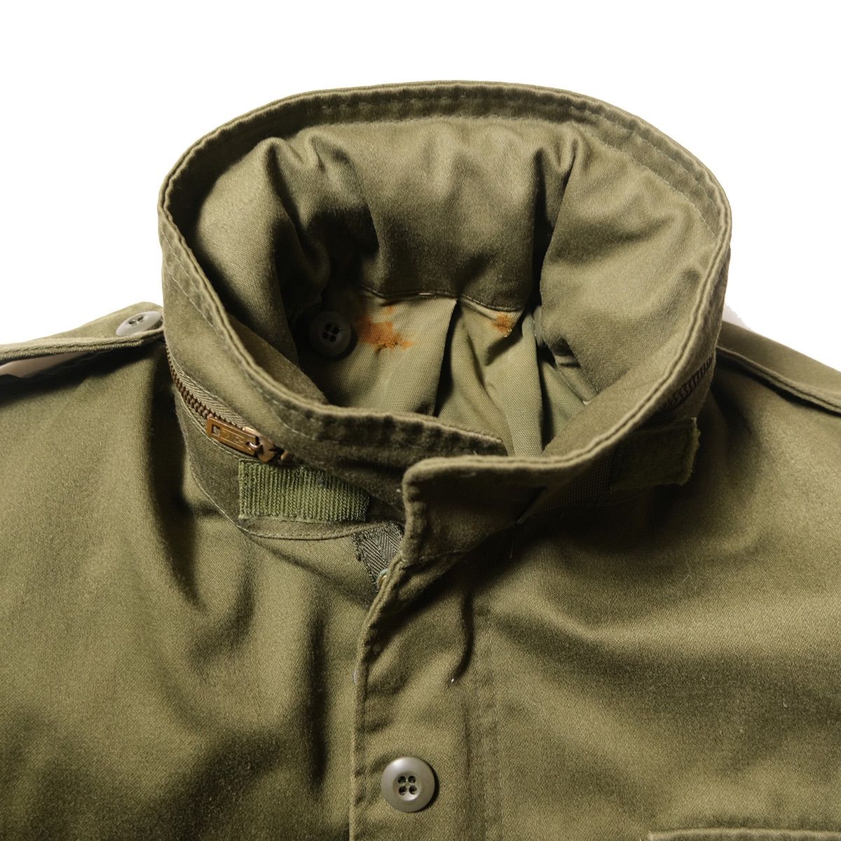 m65 フィールドジャケット vintage ミリタリー MR L 70's 80's USA製 アトランコ社 M-65 フィールド ジャケット (M-R
