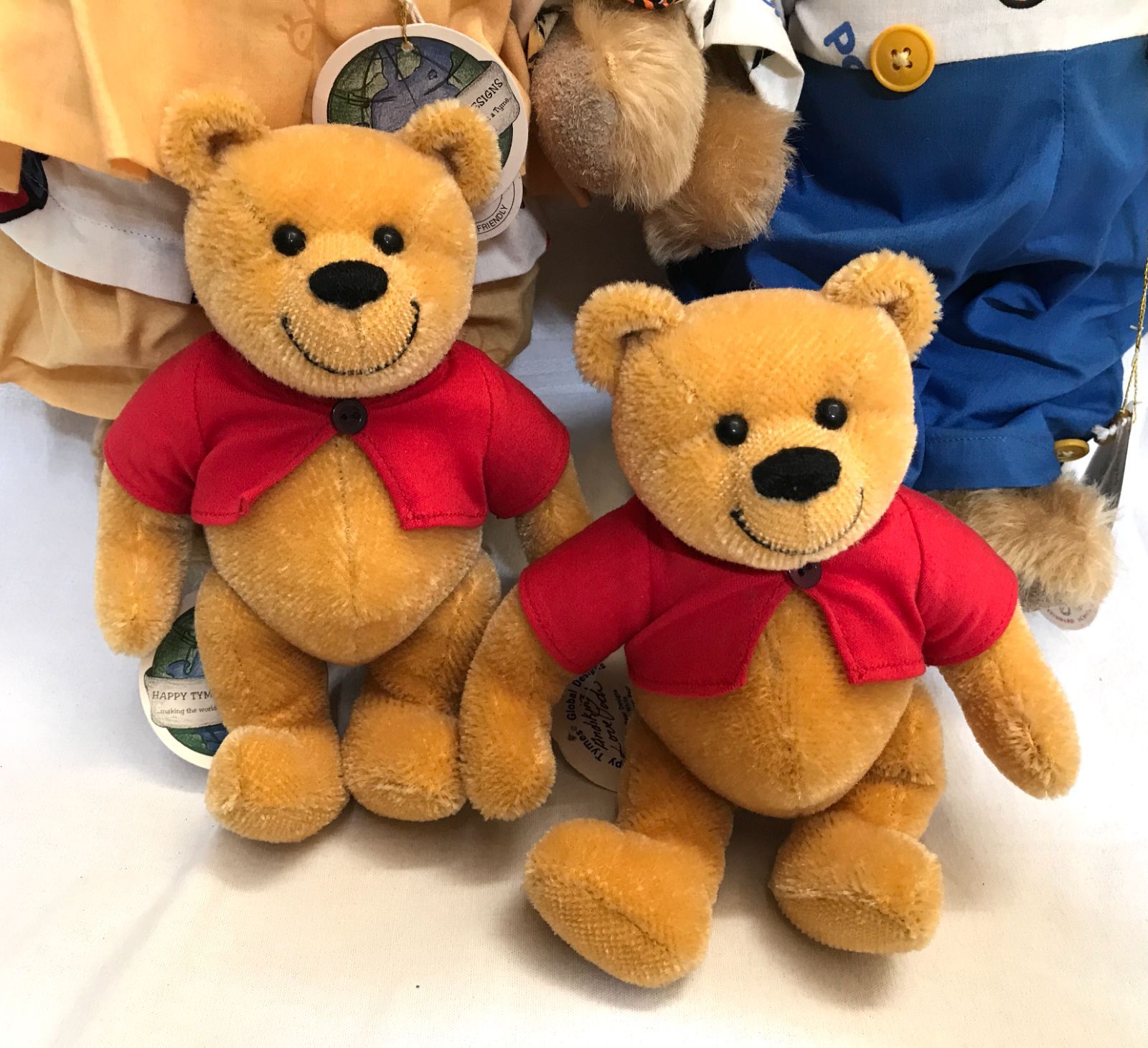 【レア】 ビバリーホワイト ハンドメイド テディベア boベア ビバリーホワイト【Love Pooh】
