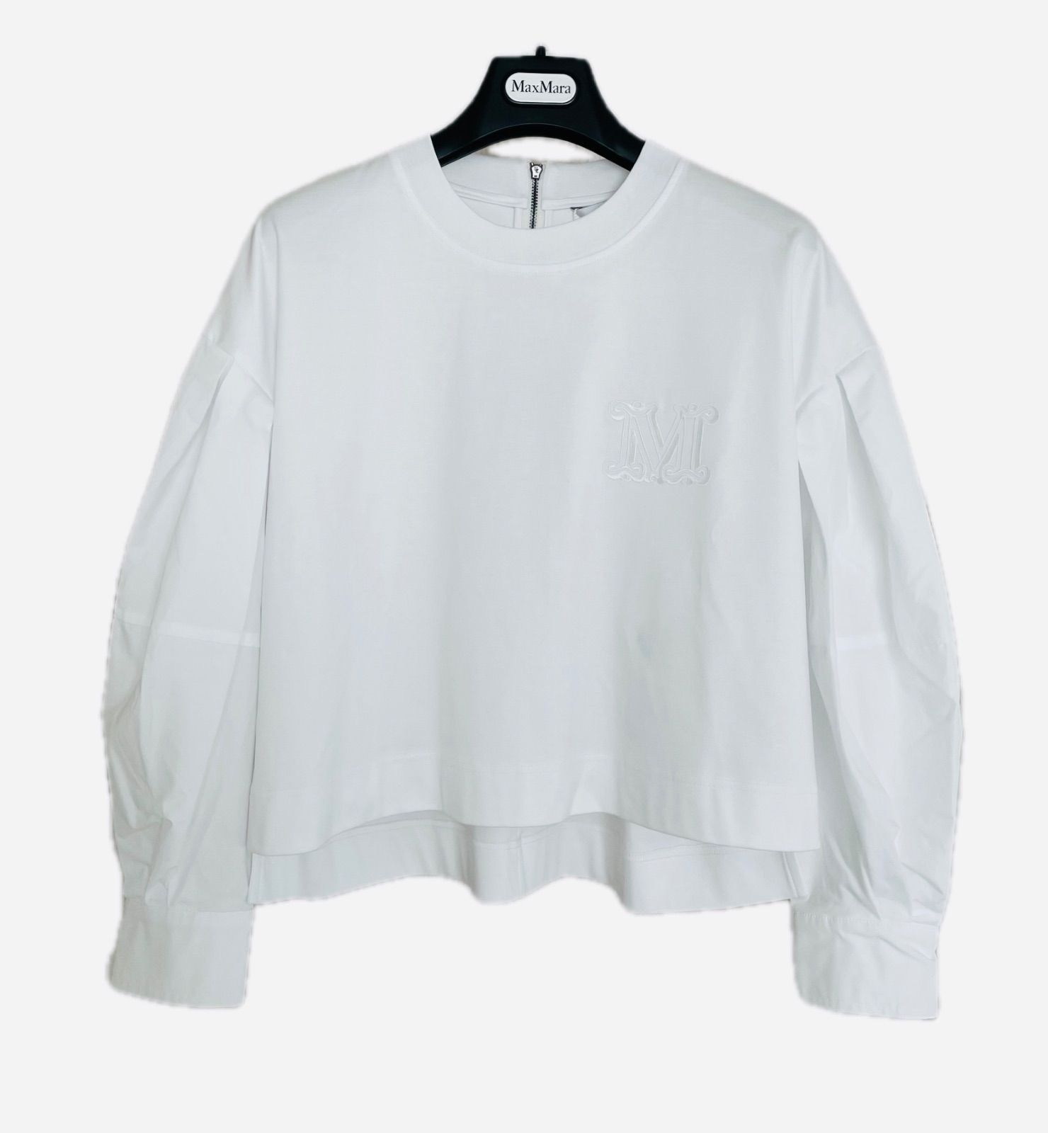 MAX MARA ドリー ポプリン ジャージー Tシャツ