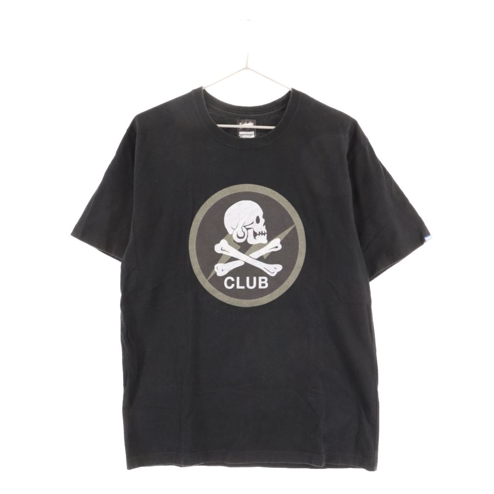 NEIGHBORHOOD (ネイバーフッド) 14AW×FRAGMENT DESIGN フラグメントデザイン CLUBロゴ 20周年  プリント半袖Tシャツ ブラック - メルカリ