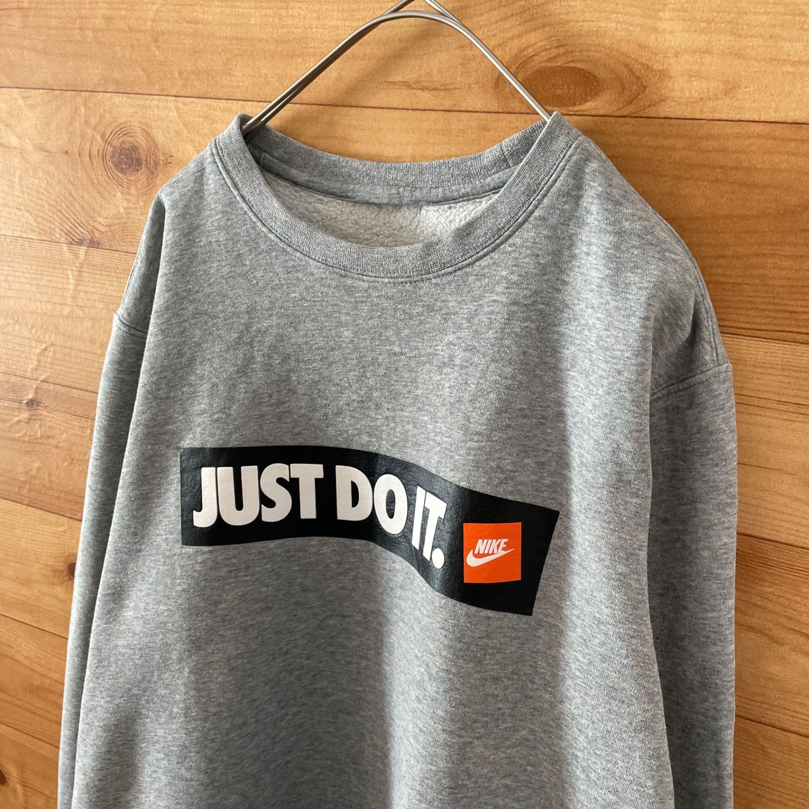 ナイキ NIKE JUST DO IT プリントスウェットシャツ トレーナー メンズXL /eaa375952