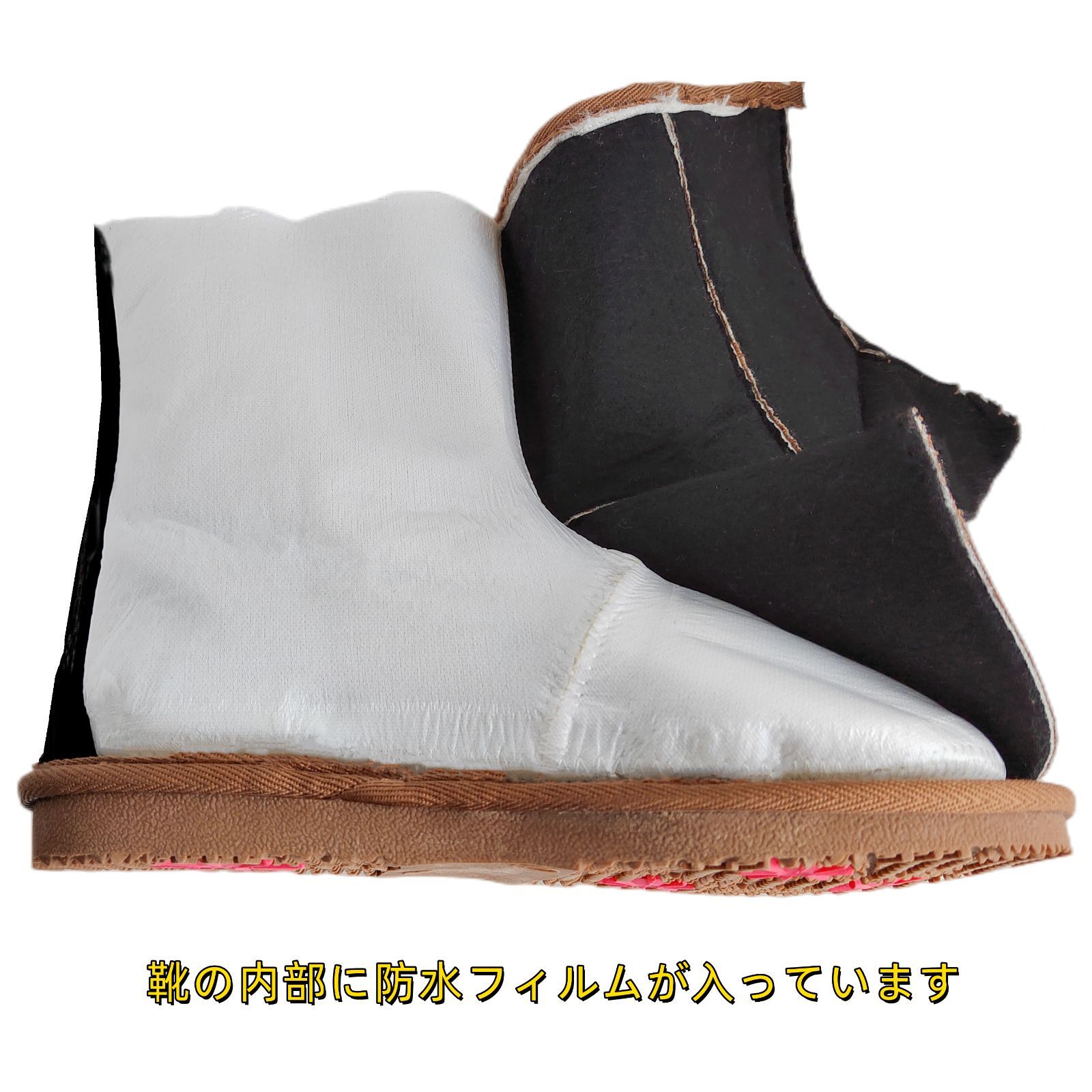 ☆新品☆【22652_CAMEL】レディース防寒ブーツ ムートンブーツ 完全