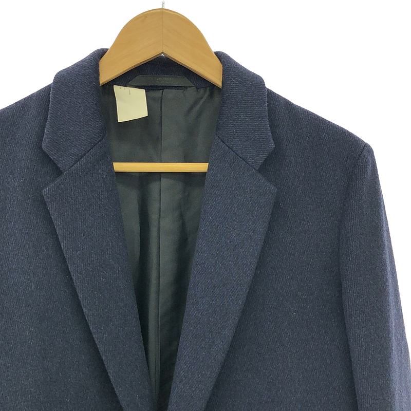 N.HOOLYWOOD / エヌハリウッド | ウール ストライプ チェスターコート