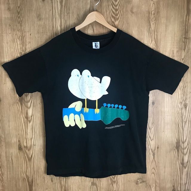 国内外の人気 90s VINTAGE T 半袖 バンドT ロックT フェスT 94 STOCK WOOD トップス