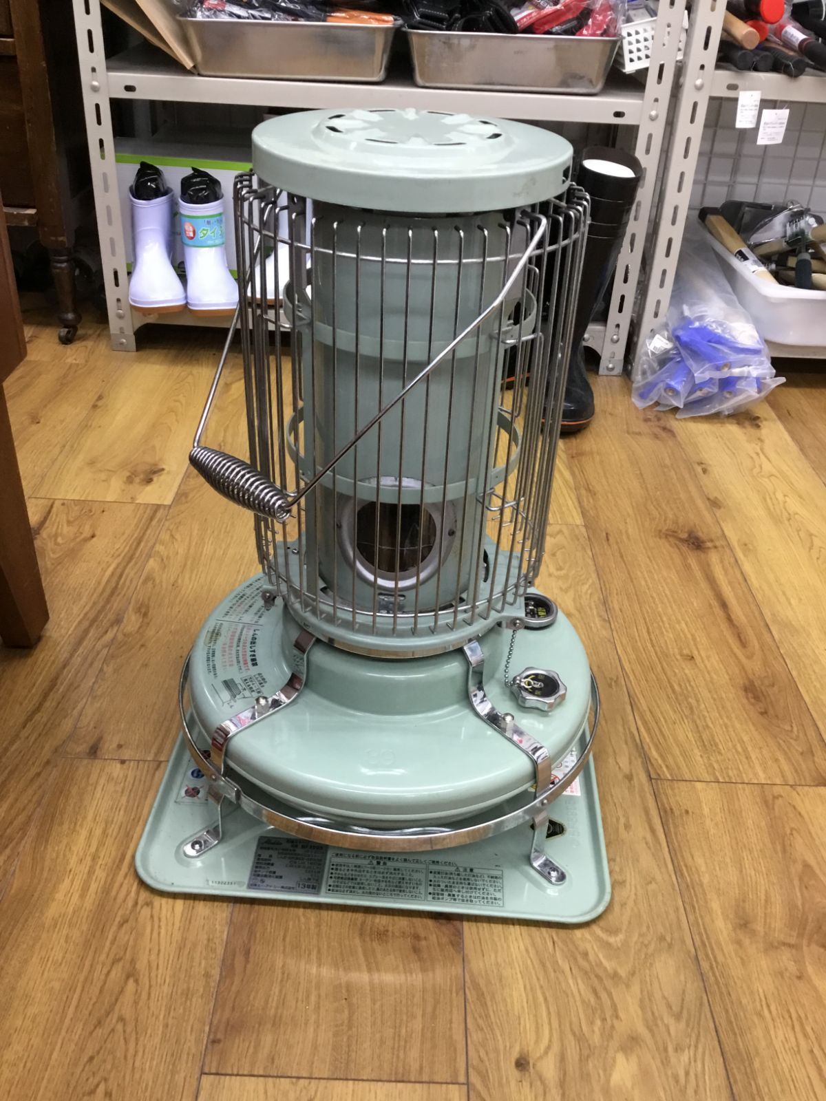 動作確認済み アラジン ブルーフレームヒーター 灯油ストーブ グリーン  