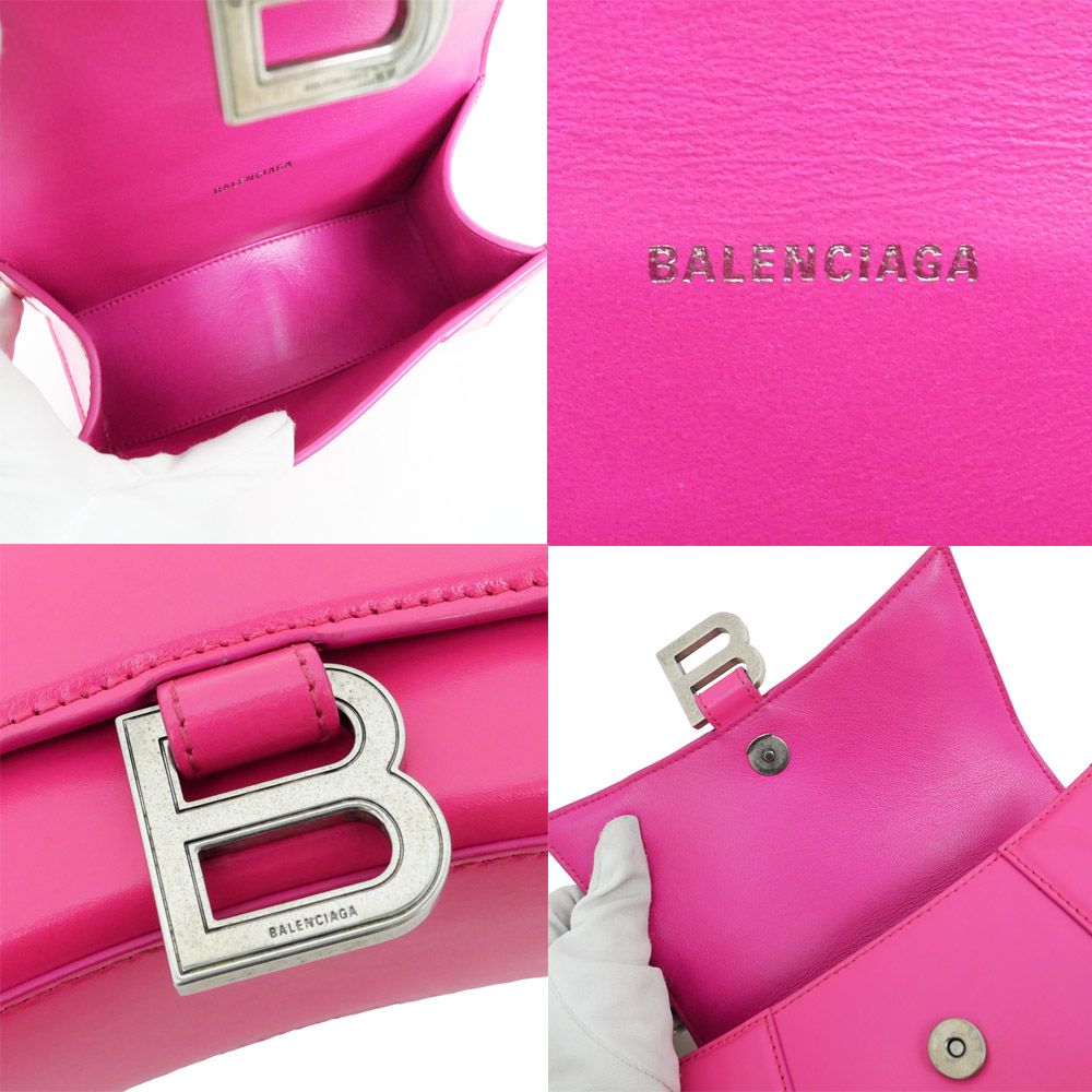 名東】【BALENCIAGA】バレンシアガ アワーグラスXS 2WAY ハンド
