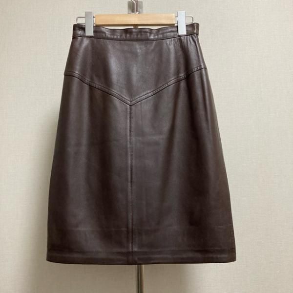 ⭐️売り切れ  羊革 スカート4500円 アディダス 【ゴルフ】フェイクレザースカート - ブラック