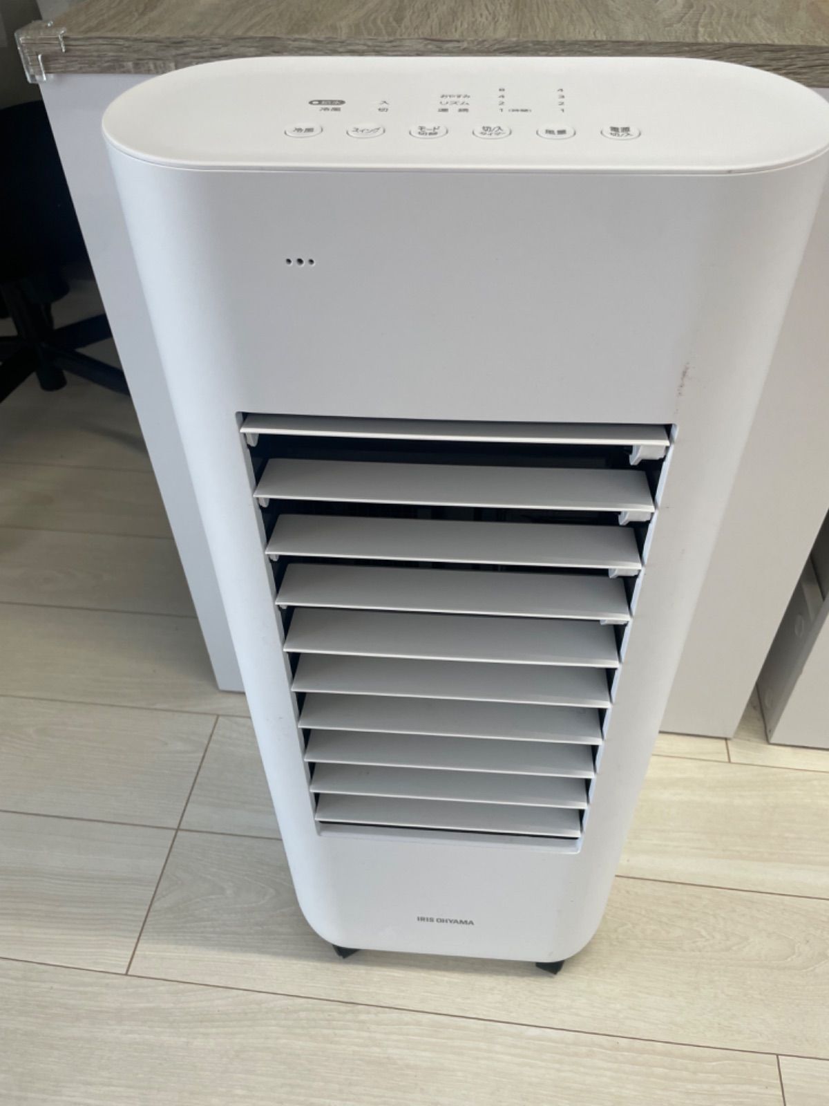 22年製アイリスオーヤマ冷風機 KCTF-02M-W Amazon | アイリスオーヤマ IRIS OHYAMA 冷風扇マイコン式 KCTF