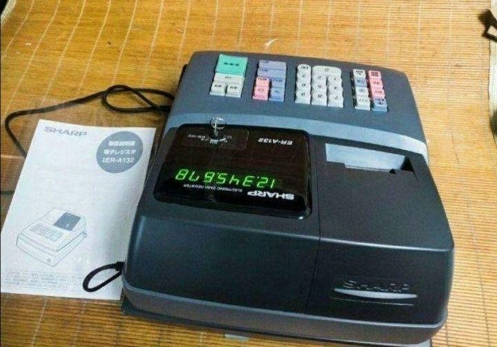 SHARP シャープ ER-A132  レジスター シャープレジスター ER-A132 簡単便利特殊 送料込132654 - メルカリ
