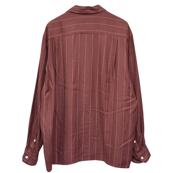 WACKO MARIA ワコマリア 2024AW STRIPED OPEN COLLAR SHIRT