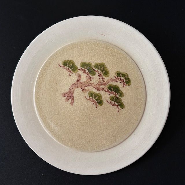 茶道具色絵薩摩焼源氏絵水指中野静鳳共箱さつま焼源氏物語茶会