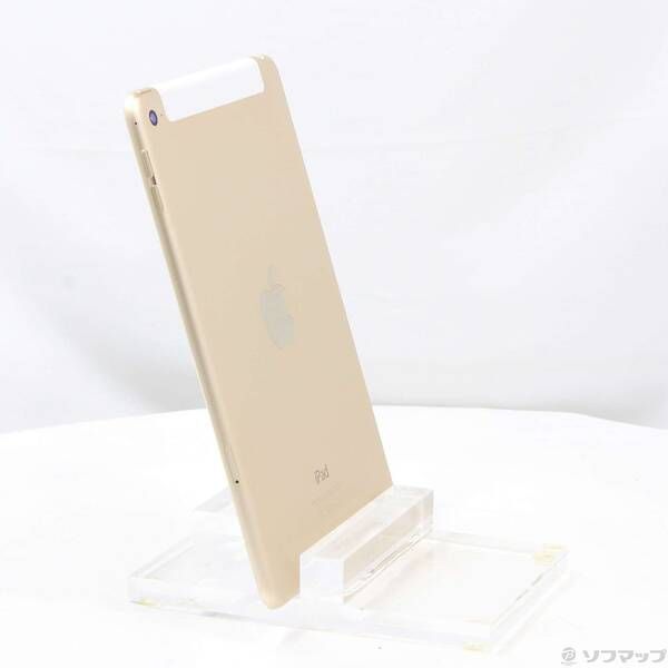中古品〕 iPad mini 4 128GB ゴールド MK782J／A SIMフリー【344