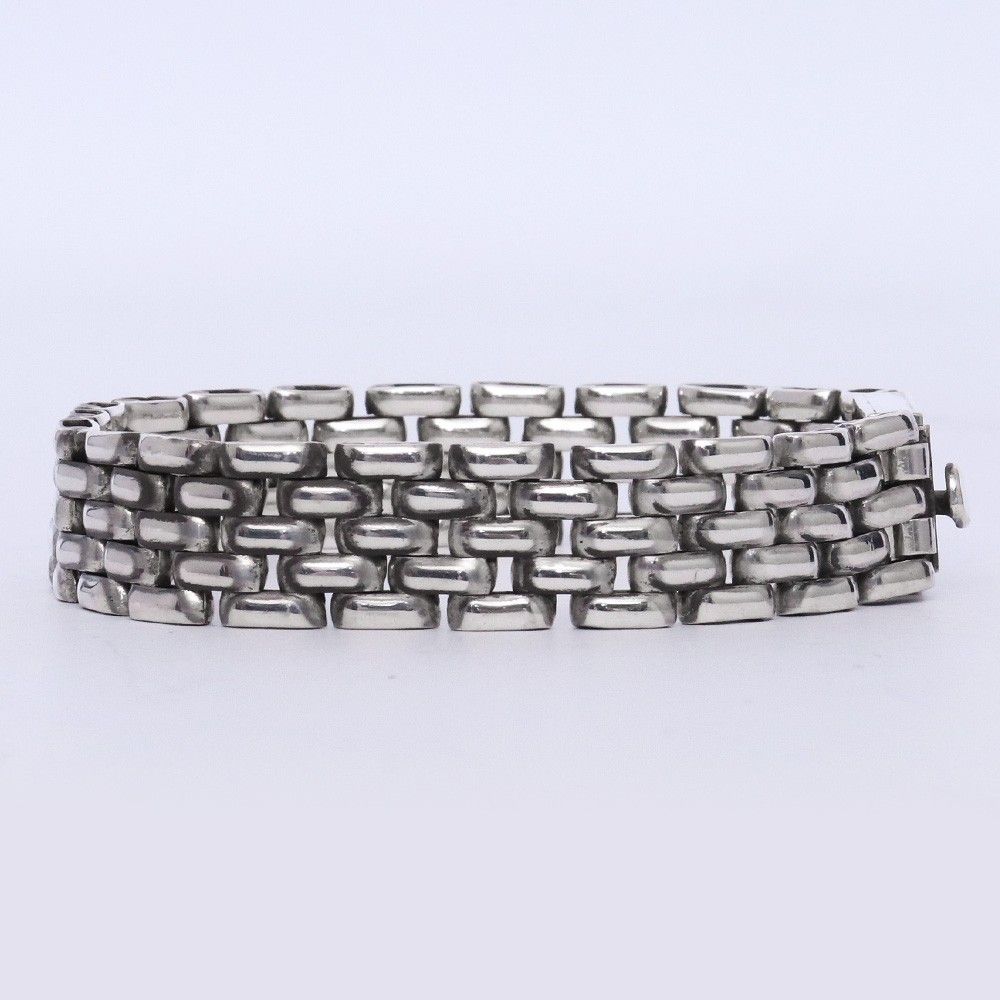 LAVER 5 LINK BAND シルバー925  ブレスレット LAVER 5 LINK BAND Lサイズ シルバー - メルカリ