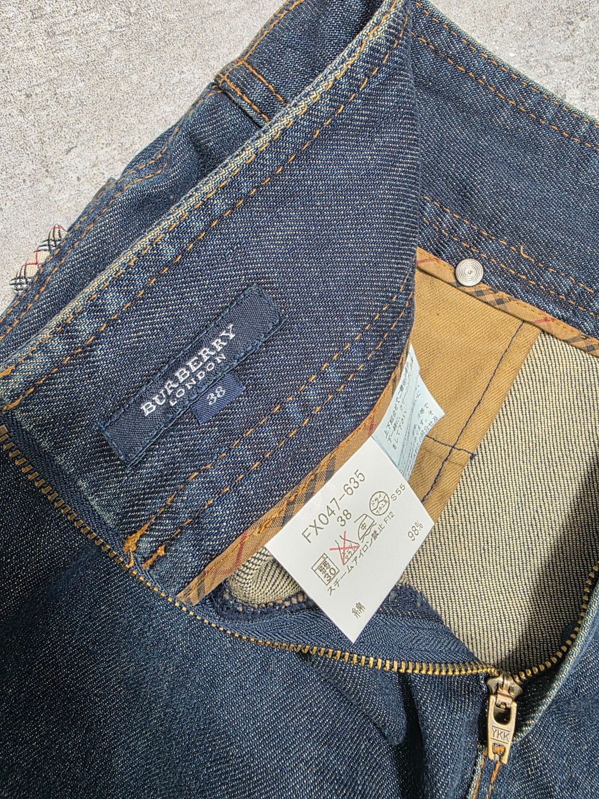 2892◆BURBERRY LONDONバーバリーロンドンデニムスカート42 2892◇BURBERRY LONDONバーバリーロンドンデニムスカート42