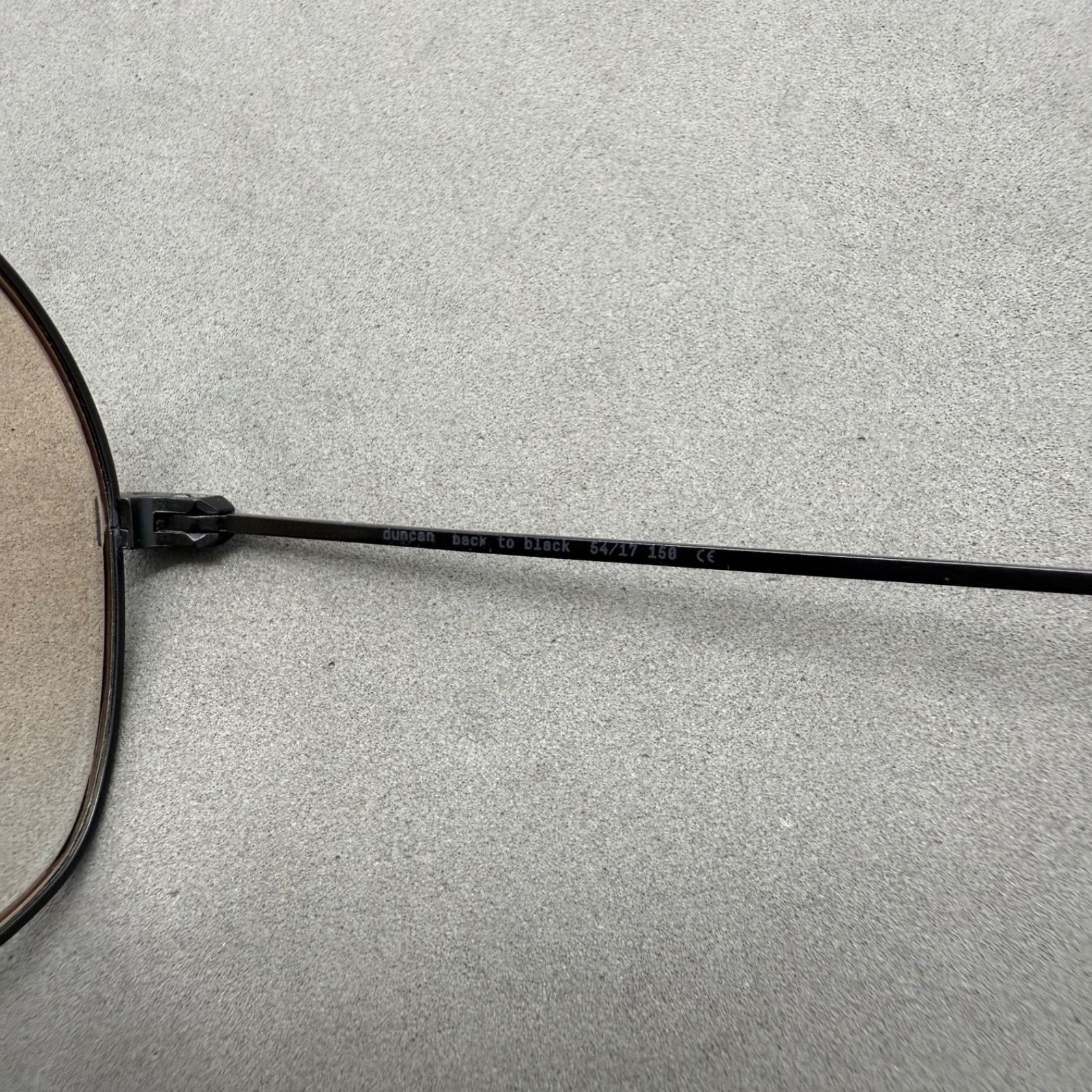 LAZARE STUDIO FRANCE made duncan back to black sunglasses ラザール