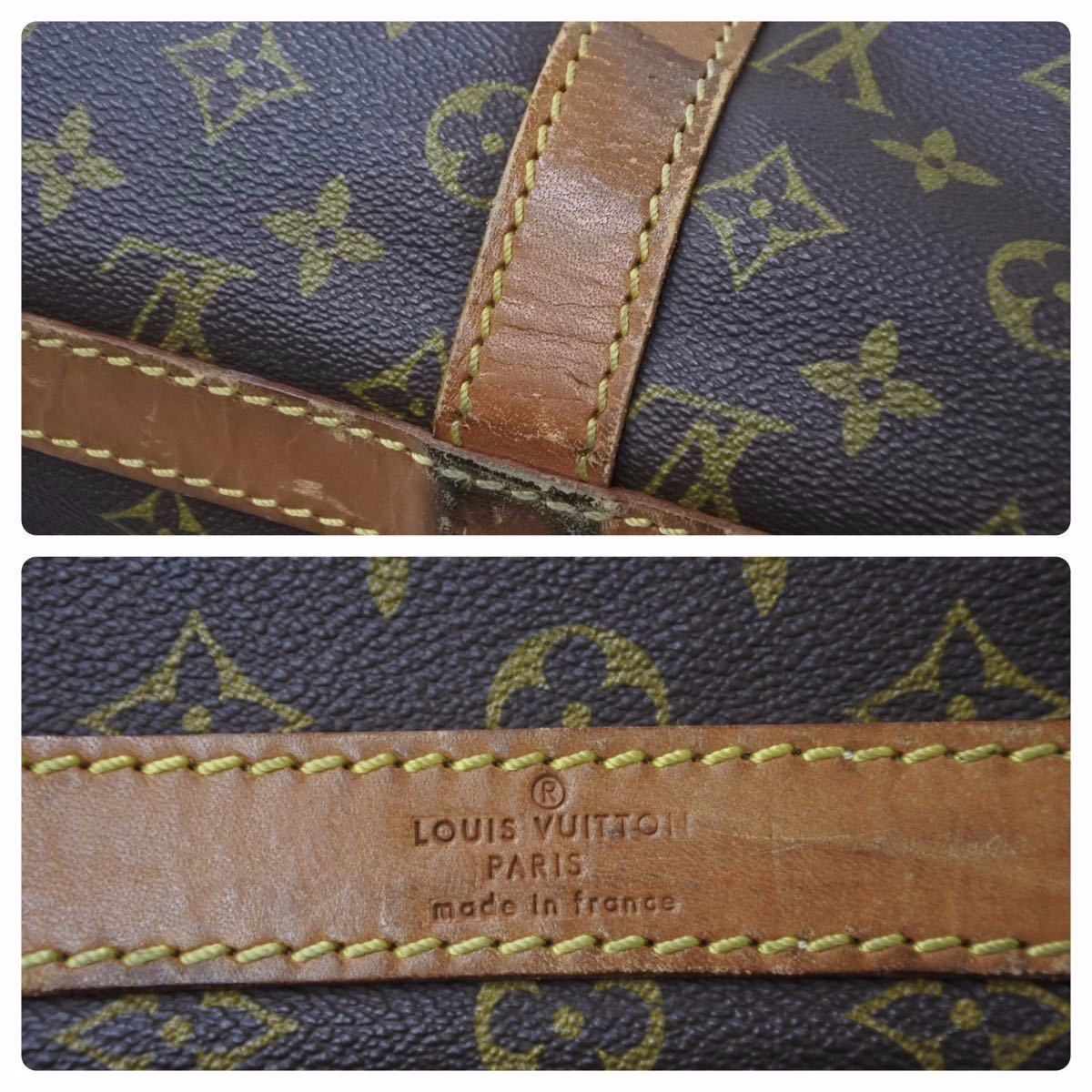 LOUIS VUITTON ルイヴィトン ボストンバッグ モノグラム サック ...