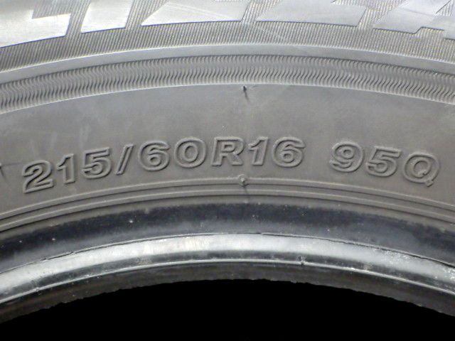 SP642 F◆ 送料無料●2025年製造 約8部山●BS BLIZZAK VRX3●215|60R16●4本