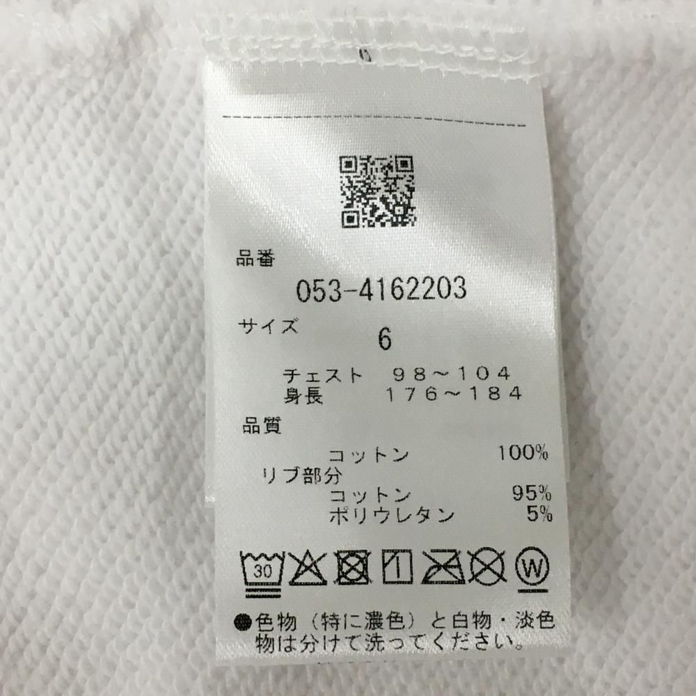 超美品】パーリーゲイツ ジップパーカー 白 35周年 バックロゴ