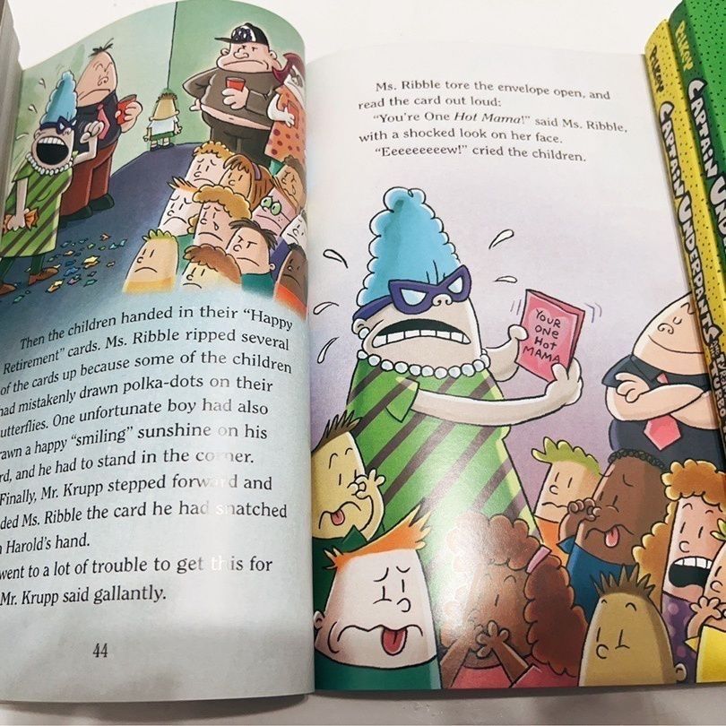 Captain Underpants 12冊 マイヤペン対応 洋書 絵本 英語 Yahoo